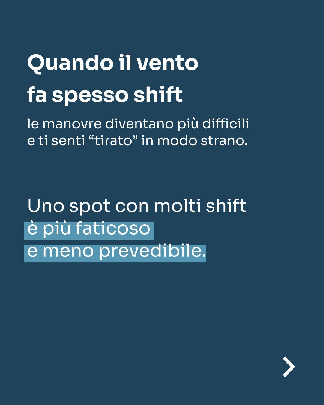 Cos’è lo shift del vento, slide 3 di 4