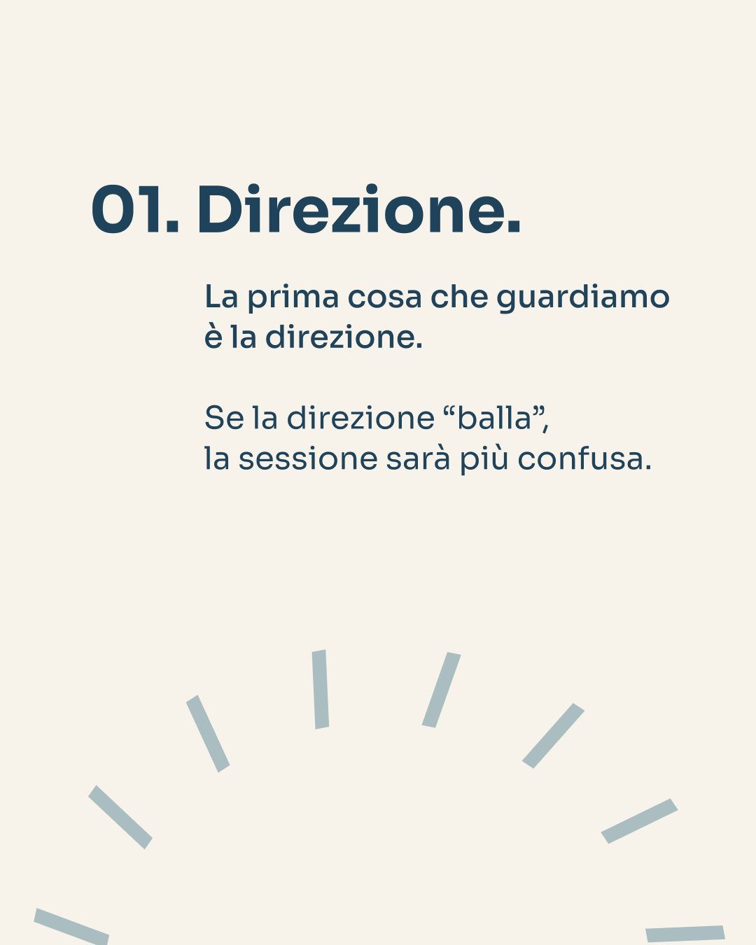 3 cose da controllare, slide 2 di 5