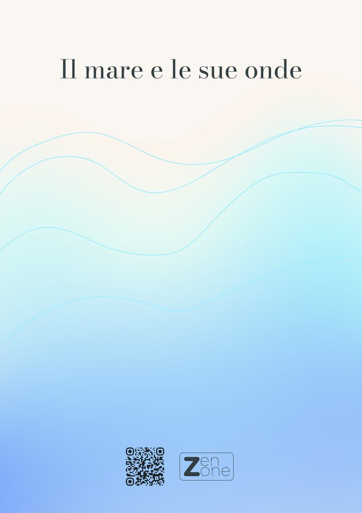 Cartolina “Il mare e le sue onde”